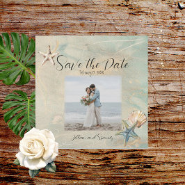 Boda de la Brisa del Mar Guardar la Tarjeta de Fec
