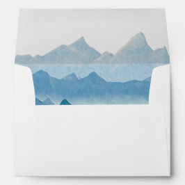 Boda de la cordillera de color azul ruso