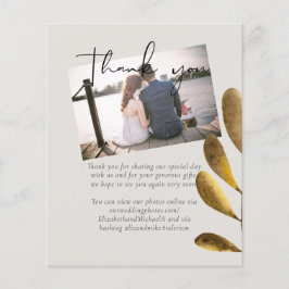 Boda de la Hoja de Bronce Rústica Presupuestaria. 