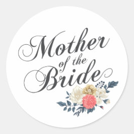 Boda de la Madre de la Novia | Sello de Pegatina