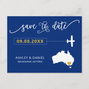 Boda de la Marina de Australia salva la tarjeta po