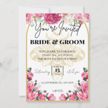 Boda de la mariposa de la muerte - Invitación