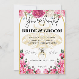 Boda de la mariposa de la muerte - Invitación