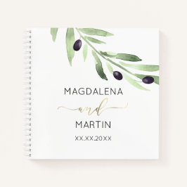 boda de la rama de olivo Libro de invitados