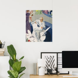 Boda de la Vintage, Novia de Arte Moderno de Media