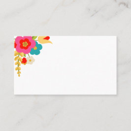 Boda de las flores del país Tarjetas de plaza 100