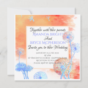 Boda de las nubes de las acuarelas