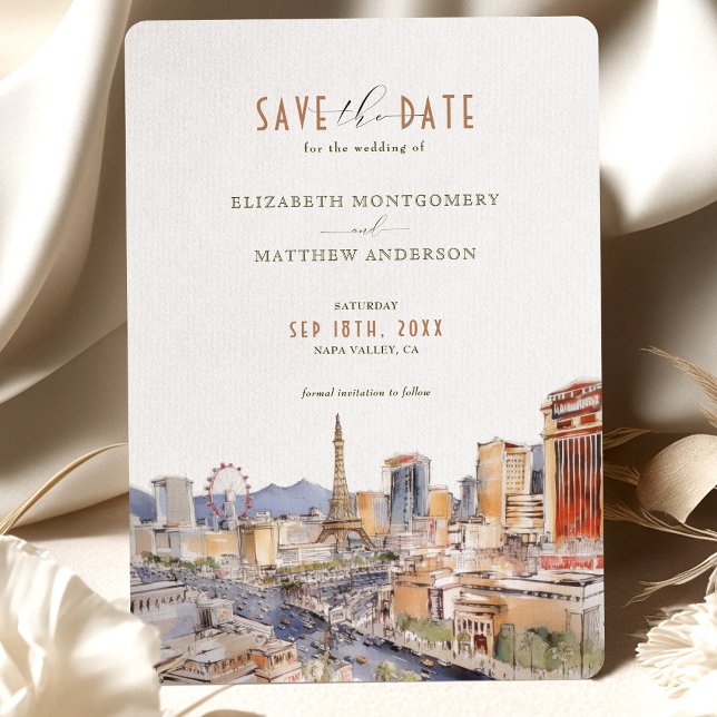 Boda de Las Vegas Sin Ciudad Guardar la Tarjeta de (Subido por el creador)