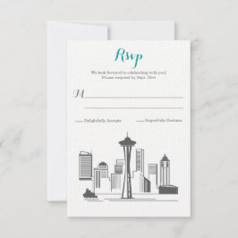 Boda de línea aérea de RSVP Seattle