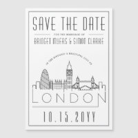 Boda de Londres | Estilizado Skyline Guardar la fe