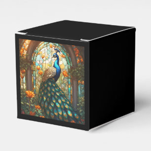 Boda de Lujo: Cajas de Favor de Vidrio Emplomado d