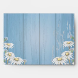 Boda de madera caprichosa de la margarita