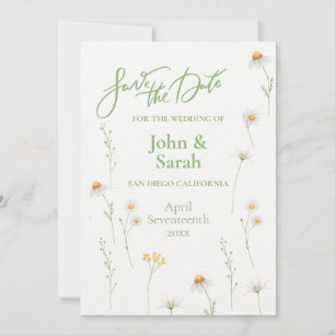 Boda de marea de primavera Guardar la invitación d