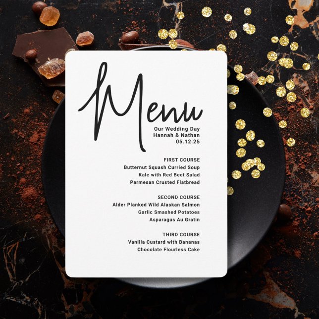 Boda de menú de mashup moderno (Subido por el creador)