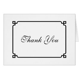 Boda de Moda de Deco Negro Gracias