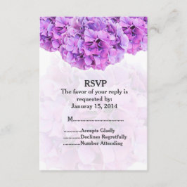 Boda de morada hidrangea RSVP hidrangea4