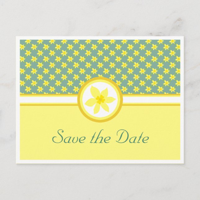 Boda de Narciso, tarjeta postal para guardar la fe (Anverso)