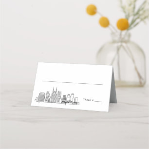Boda de Nashville   Colocar tarjetas de nombre de 