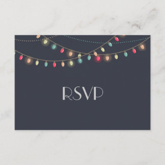 Boda de Navidad Pizarra RSVP
