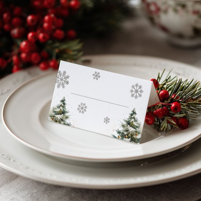 Boda de Navidades de tarjetas de Boda de Invierno (Subido por el creador)