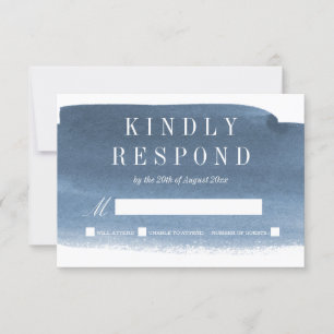 Boda de niebla del lago Harbor RSVP