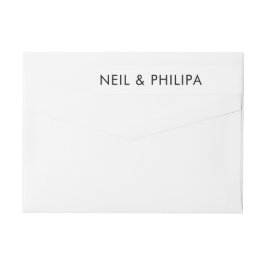 Boda DE NOMBRES NEGRO Ultra Moderno