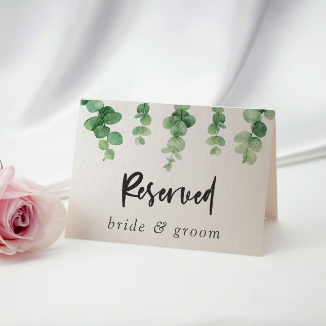 Boda de Novia Reservada y Eucalyptus Groom (Subido por el creador)