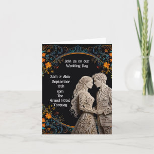 Boda de novias y novias personalizado