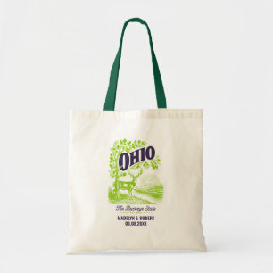 Boda de Ohio: Bolsa de bienvenida, amor estatal