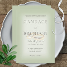 Boda de oro anota en invitación a boda sabia