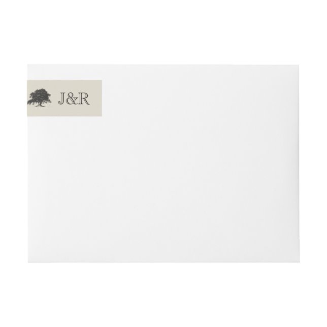 Boda de oro de plantación de roble en torno a etiq (Anverso)