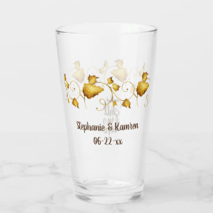 Boda de otoño con nombres y fecha