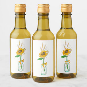 Boda de otoño rústica de campo con girasoles amari