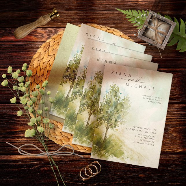 Boda de paisajes acuáticos Sage Green ID786 (Subido por el creador)