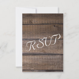 Boda de pallet de madera rústica - RSVP