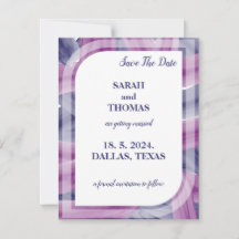 Boda de pintura acrílica simple y elegante