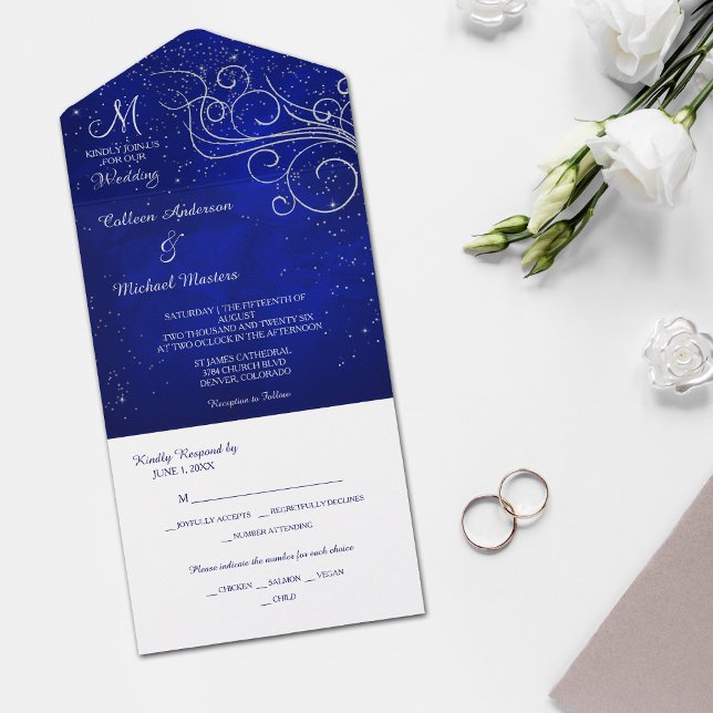 Boda de plantilla de fotografía con monograma gira (Subido por el creador)