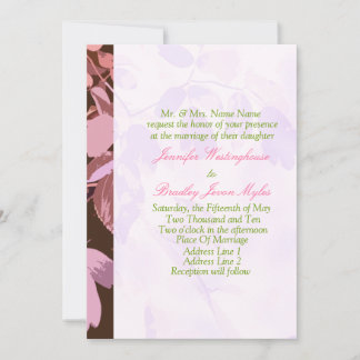 Boda de plantillas de invitaciones