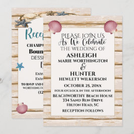 Boda de playa / Invitación de todas las ocasiones 