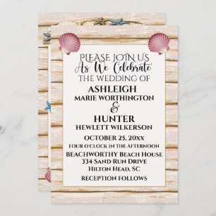 Boda de playa / Invitación de todas las ocasiones 