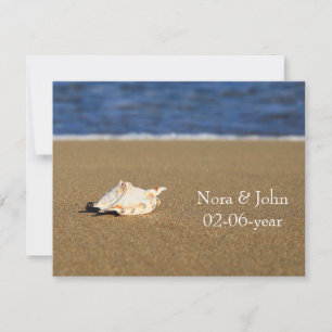boda de playa RSVP