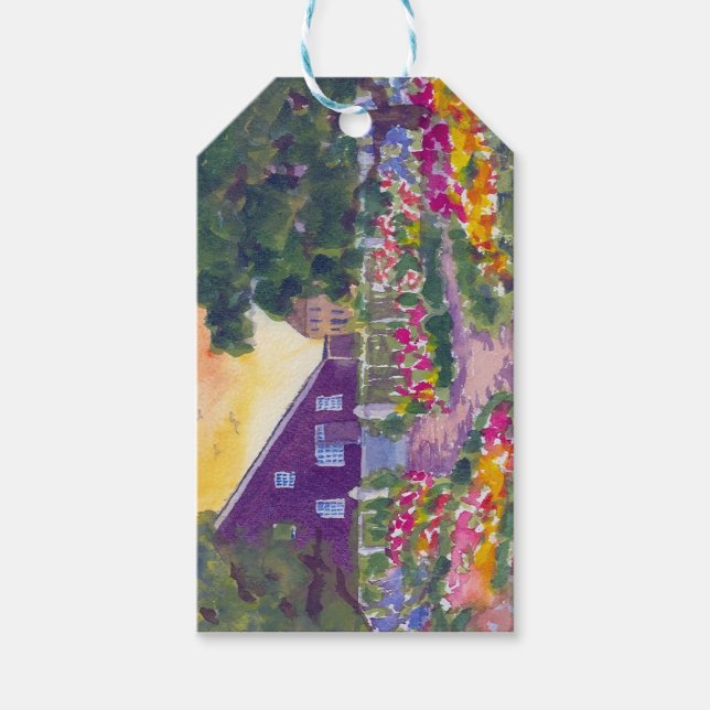 Boda de Portsmouth NH con etiqueta de regalo Presc (Anverso)