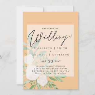 boda de presupuesto de 5 x 7 de escritura blanca s