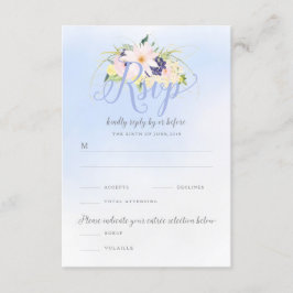 Boda de Primavera Vintage Floral RSVP