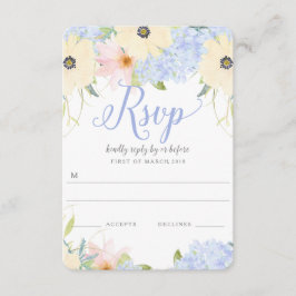Boda de Primavera Vintage Floral RSVP