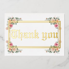 Boda de Relieve metalizado oro moderno tarjeta de