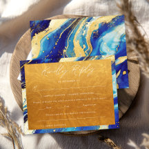 Boda de respuesta amable de la Marina Real de Oro