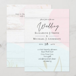 Boda de resumen moderno japonés escandinavo