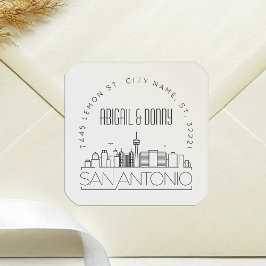 Boda de San Antonio | Sello para sobres predirigid