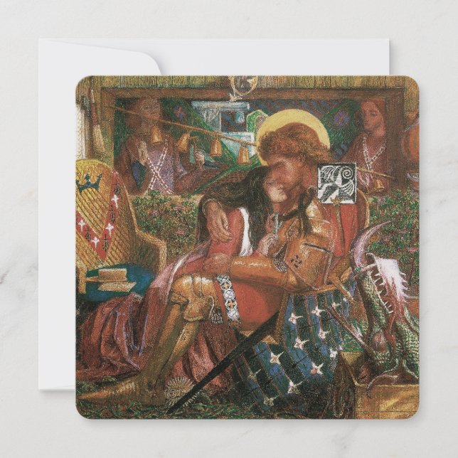 Boda de San Jorge, Princesa Sabra de Rossetti (Anverso)